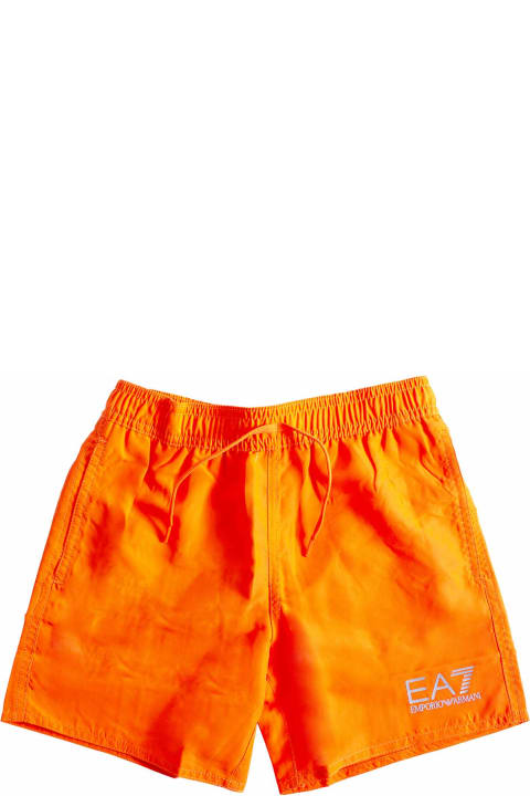 Underwear for Boys Emporio Armani Logo Print Shorts