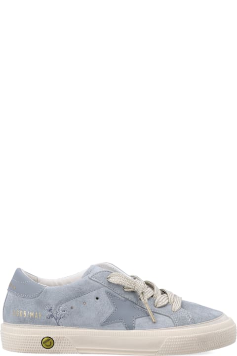 Homeware Golden Goose Golden Goose Kids May Suede Sneakers
