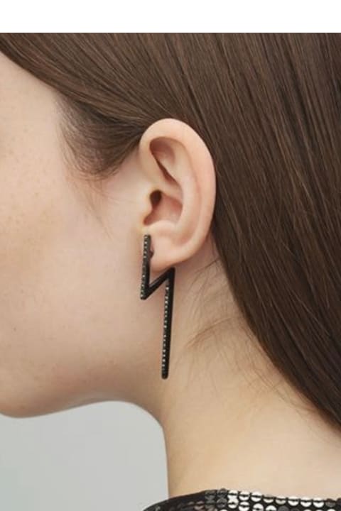 Federica Tosi Earrings for Women Federica Tosi Flash Earrings Black