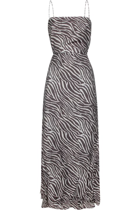 IRO Dresses for Women IRO Felisse Zebra Stripe Midi Dress