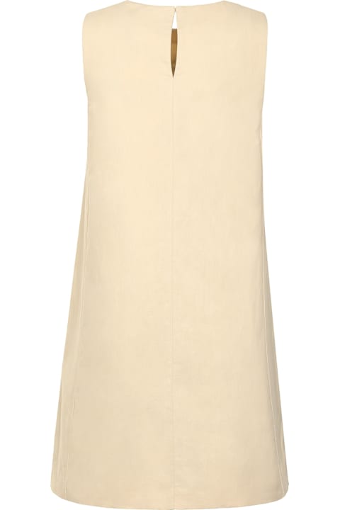 Weekend Max Mara فساتين لـ السيدات Weekend Max Mara Donald Linen-cotton Blend Dress
