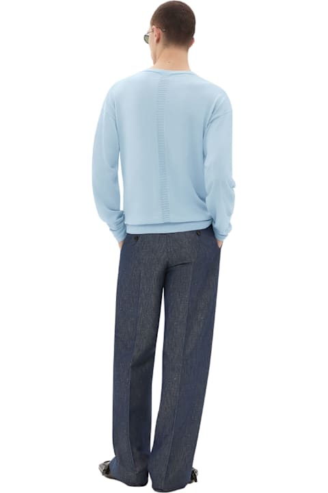 Ferrari for Kids Ferrari Crew Neck Sweater In Cashmere And Silk