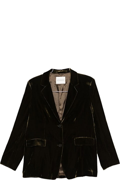 Closed for Men Closed Velvet Single-breasted Jacket