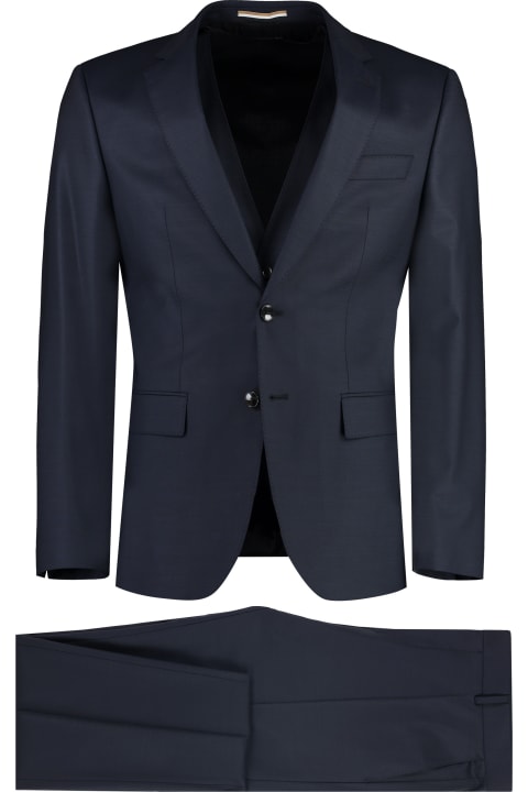 Suits for Men Hugo Boss Three-piece Wool Suit