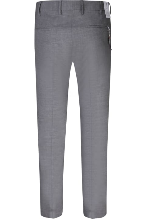 PT01 Clothing for Men PT01 Dieci Grey Trousers