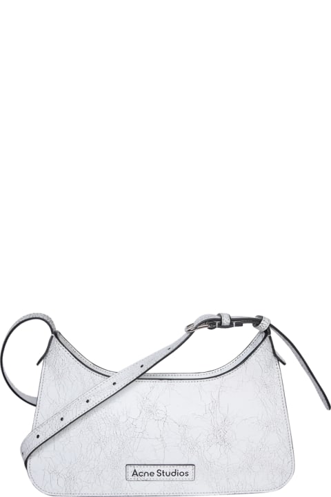 Acne Studios Shoulder Bags for Women Acne Studios Platt White Bag