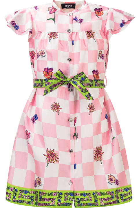 Young Versace for Kids Young Versace Blossom Dress