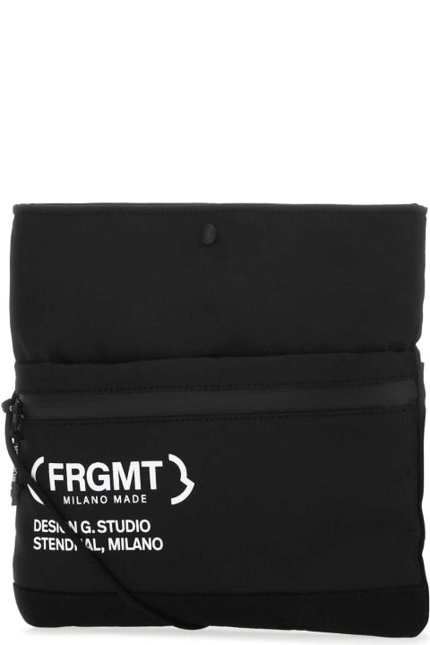Bags for Men Moncler Genius Black 7 Moncler Fragment Hiroshi Fujiwara Crossbody Bag