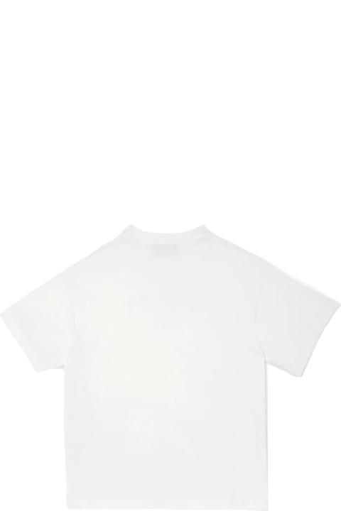 Baby T-shirt In White Jersey