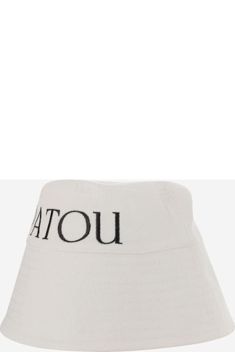 Homeware Patou Cotton Bucket Hat With Logo