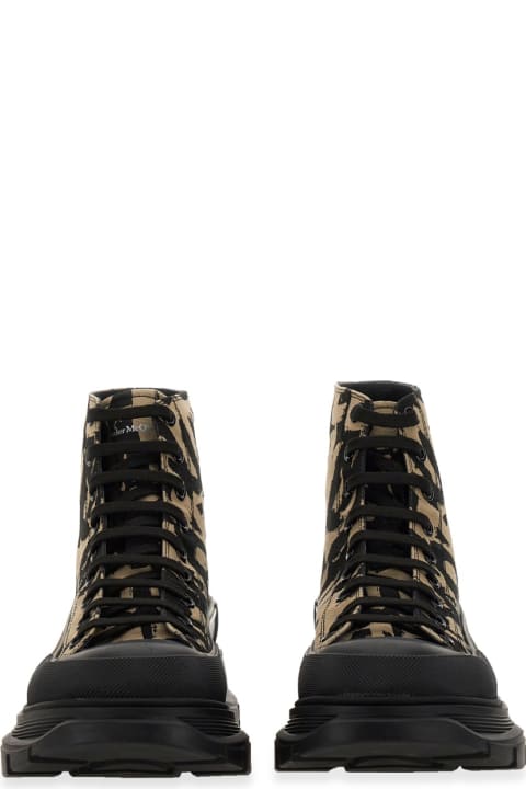Boots for Men Alexander McQueen Sneaker Tread Slick