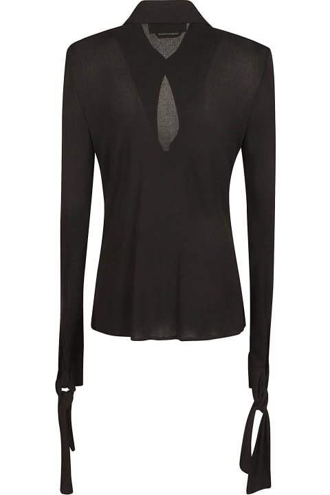 Fashion for Women MSGM Fitted Long-sleeved Shirt