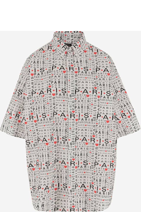 Fashion for Men Balenciaga 'i Love Paris' Shirt