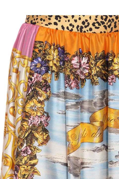 Moschino Scarf Print Skirt | italist
