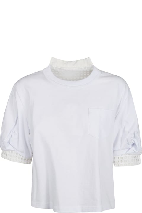 Cropped Double-layered T-shirt