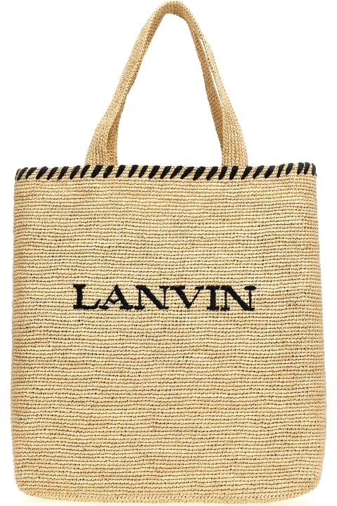 Totes for Women Lanvin Logo Shopping Bag