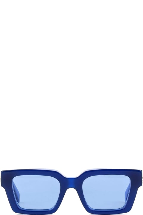 Off-White Eyewear for Men Off-White Oeri126 Virgil 4540 Blue Sunglasses