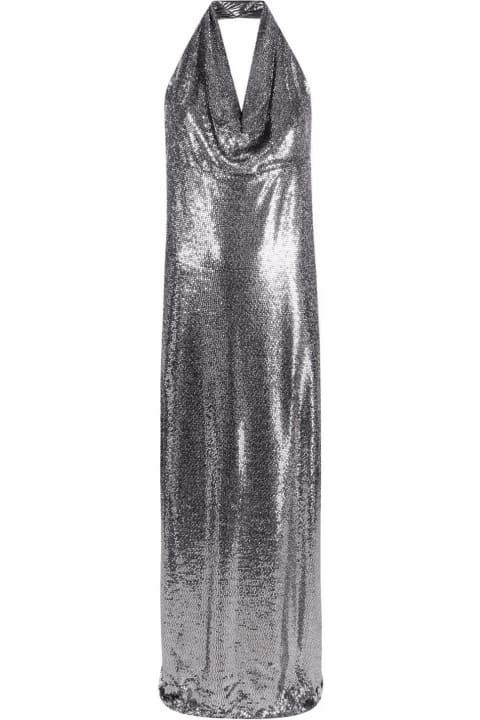 Homeware Blanca Vita Sequin-embellished Long Dress