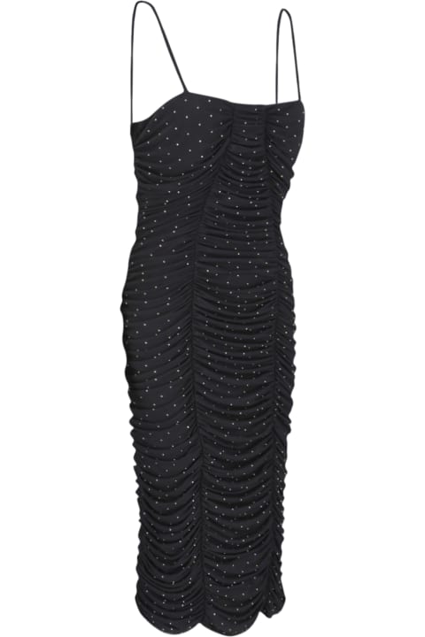 Rotate by Birger Christensen for Women Rotate by Birger Christensen Rhinestone Midi Dress