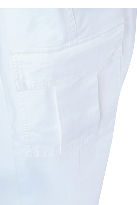 Homeware Peserico White Cargo Pants