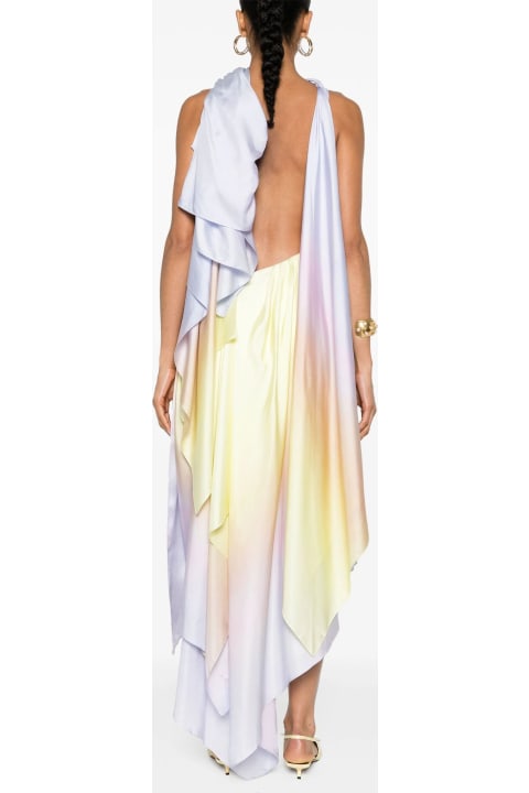 Fashion for Women Zimmermann Harmony Asymmetric Midi Dress