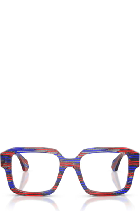 Alain Mikli for Kids Alain Mikli Alain Mikli A03538 1035 Blu Cyberpunk/ Rosso Glasses