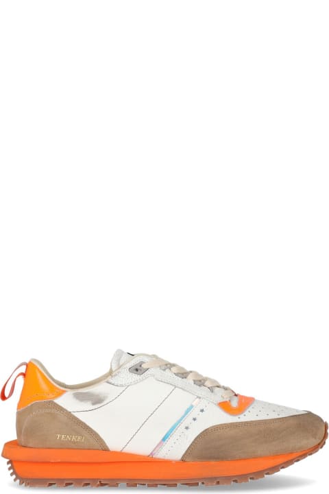 Hidnander Tenkei Track Edition White Fluo Orange Sneaker
