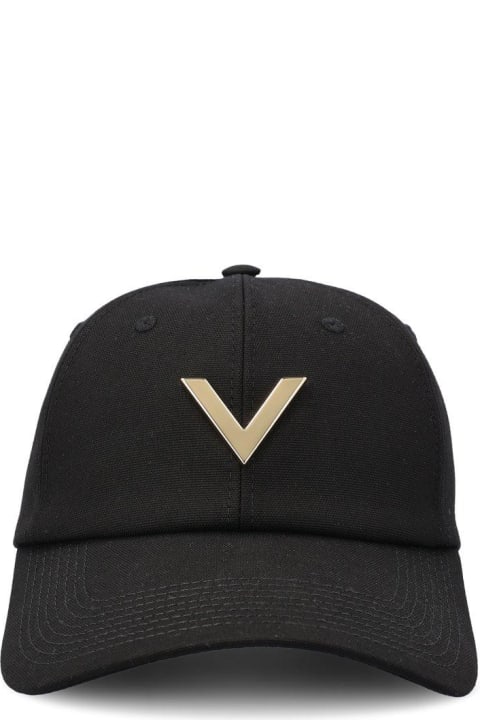 Valentino Garavani Hats for Women Valentino Garavani Garavani Vlogo Baseball Cap