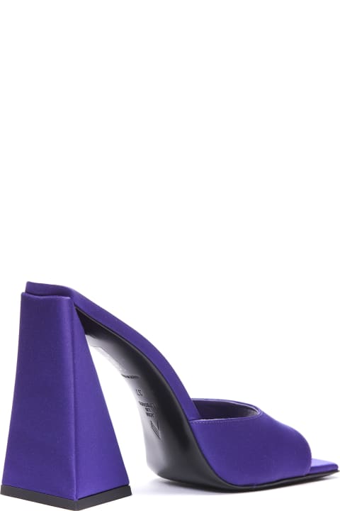 أحذية مسطحة لـ السيدات The Attico Devon Mule