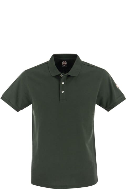 Colmar Shirts for Men Colmar Logo Patch Short Sleeved Polo Shirt