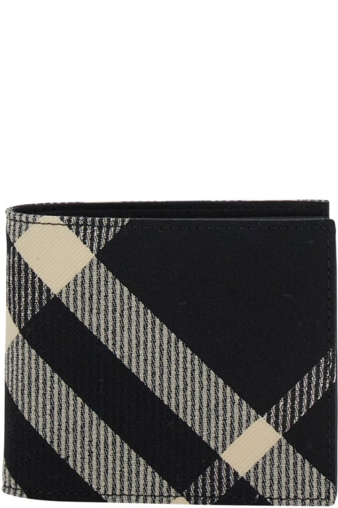 Burberry Accessories for Men Burberry Check Patterned Bi-fold Wallet