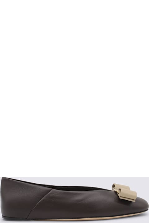 Ferragamo for Women Ferragamo Black Vanna Flats