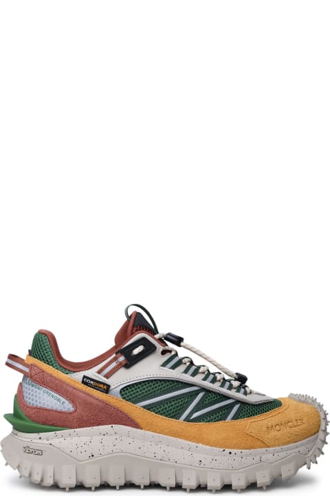 Moncler for Men Moncler Multicolor Leather Blend Sneakers