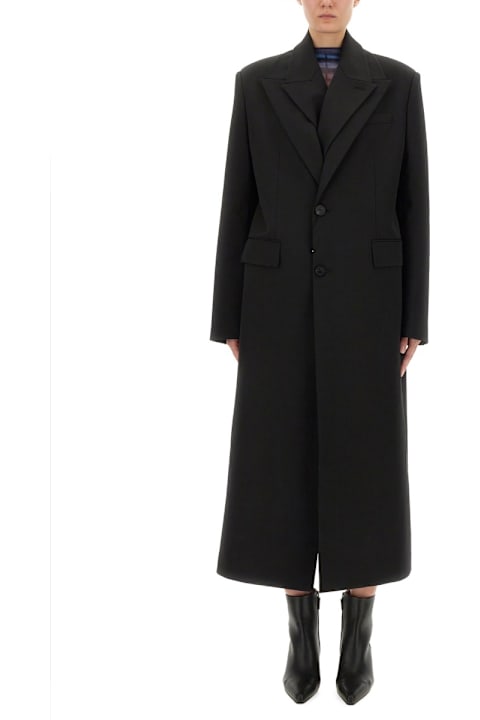 Jean Paul Gaultier Kids Jean Paul Gaultier Double Layer Coat