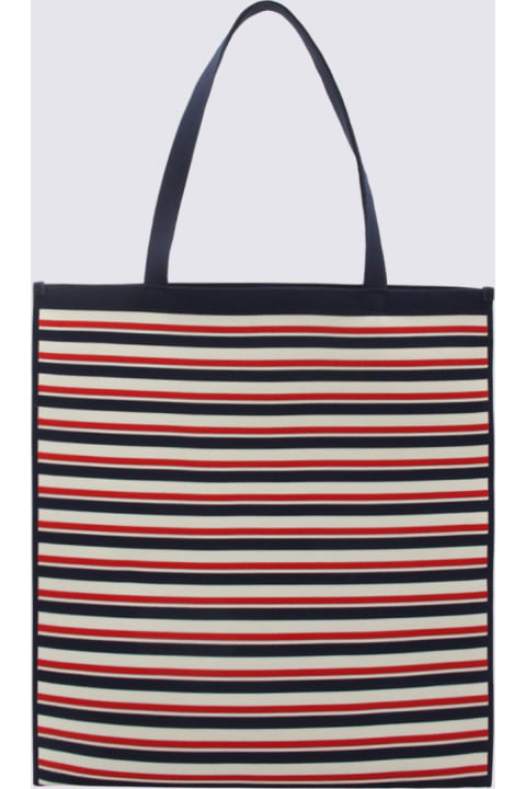 Marni Bags for Women Marni Marine Ivory And Red Tote Bag