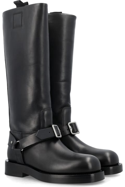 Burberry London Boots for Women Burberry London La Saddle High Boots