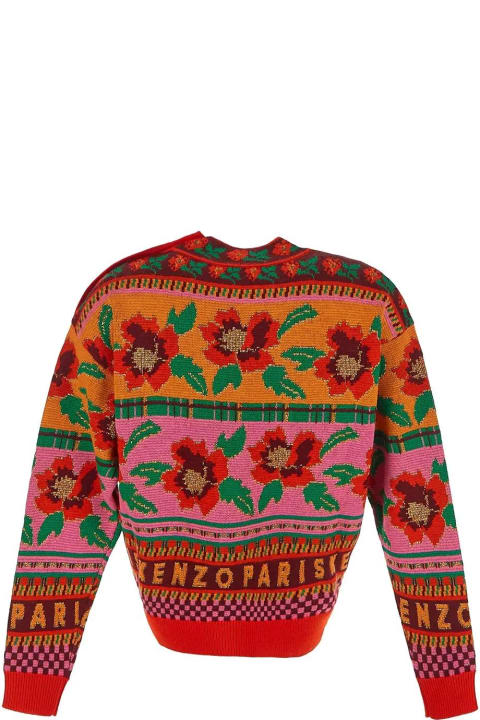 Kenzo Sweaters for Women Kenzo Fairisle Lurex Jumper