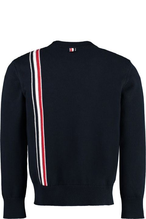 Thom Browne for Men Thom Browne Cotton Crew-neck Sweater