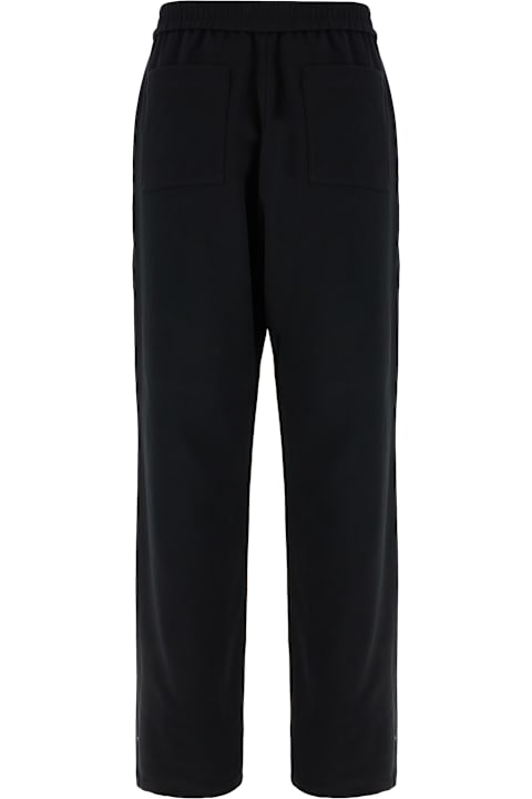 Ami Alexandre Mattiussi for Kids Ami Alexandre Mattiussi Black Cotton Pants