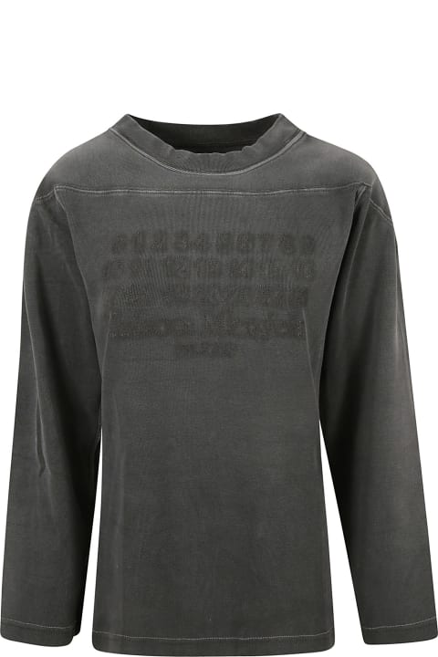 Fleeces & Tracksuits Sale for Women Maison Margiela Logo Sweatshirt