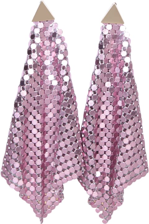 Fashion for Women Paco Rabanne Paco Rabanne Pink Pixel Flow Earrings