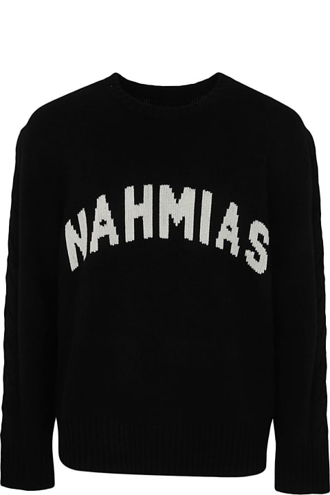 メンズ Nahmiasのニットウェア Nahmias Intarsia Crewneck