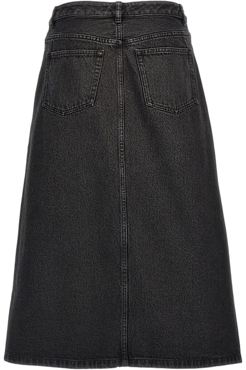 A.P.C. Skirts for Women A.P.C. Tennesse Midi Denim Skirt