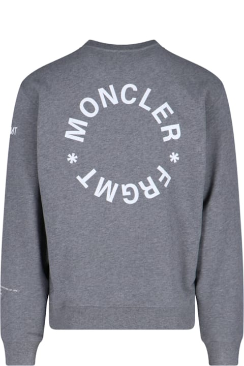 Fleeces & Tracksuits Sale for Men Moncler Genius X Frgmt Logo Crewneck Sweatshirt