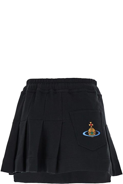 Vivienne Westwood for Women Vivienne Westwood Orb Embroidered Mini Skirt