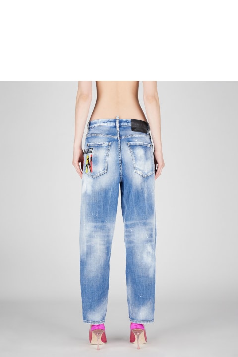 Dsquared2 Pants & Shorts for Women Dsquared2 Stretch Denim Boston Jeans