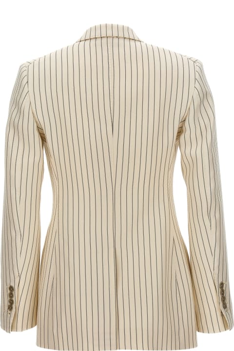 Tom Ford Coats & Jackets for Women Tom Ford Striped Double-breasted Blazer