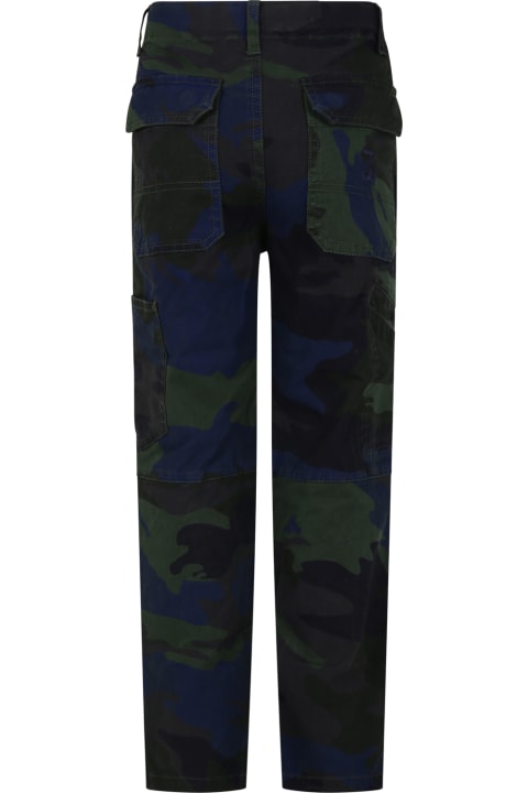 Zadig & Voltaire Bottoms for Boys Zadig & Voltaire Camouflage Pants For Boy