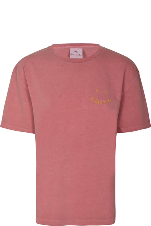 Paul Smith Topwear for Women Paul Smith Chest Logo Round Neck T-shirt