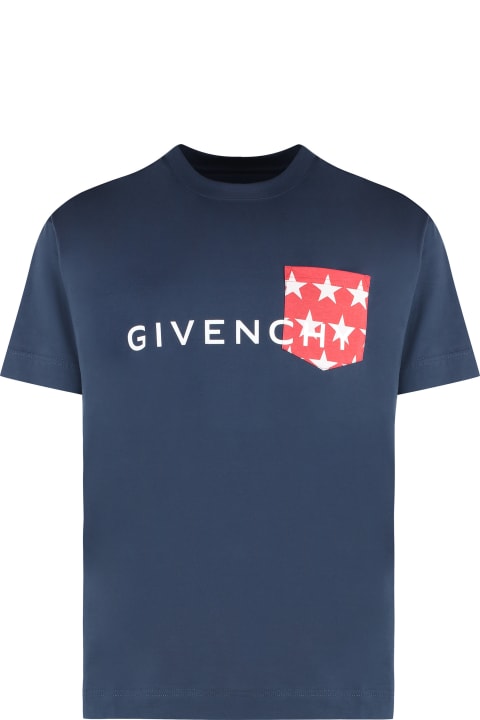 Givenchy Topwear for Men Givenchy Cotton Crew-neck T-shirt